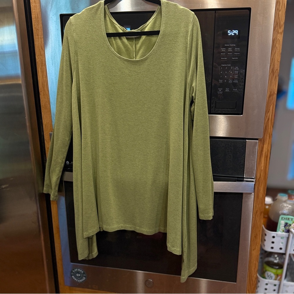 bryn Walker Sage Green Asymmetrical‎ Tunic